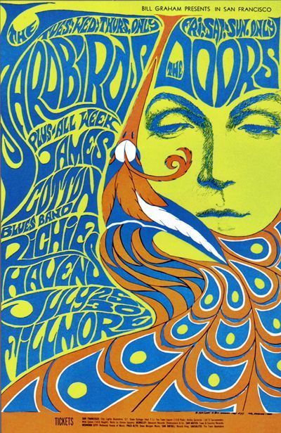 Vintage Concert Posters Rock Photography Apparel and